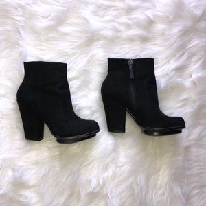 Trafaluc Black, Ankle Booties, Size - US 8/EU 38